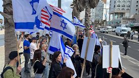 ההפגנה בתל אביב